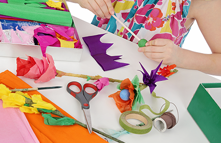 Mit den Händen gestalten