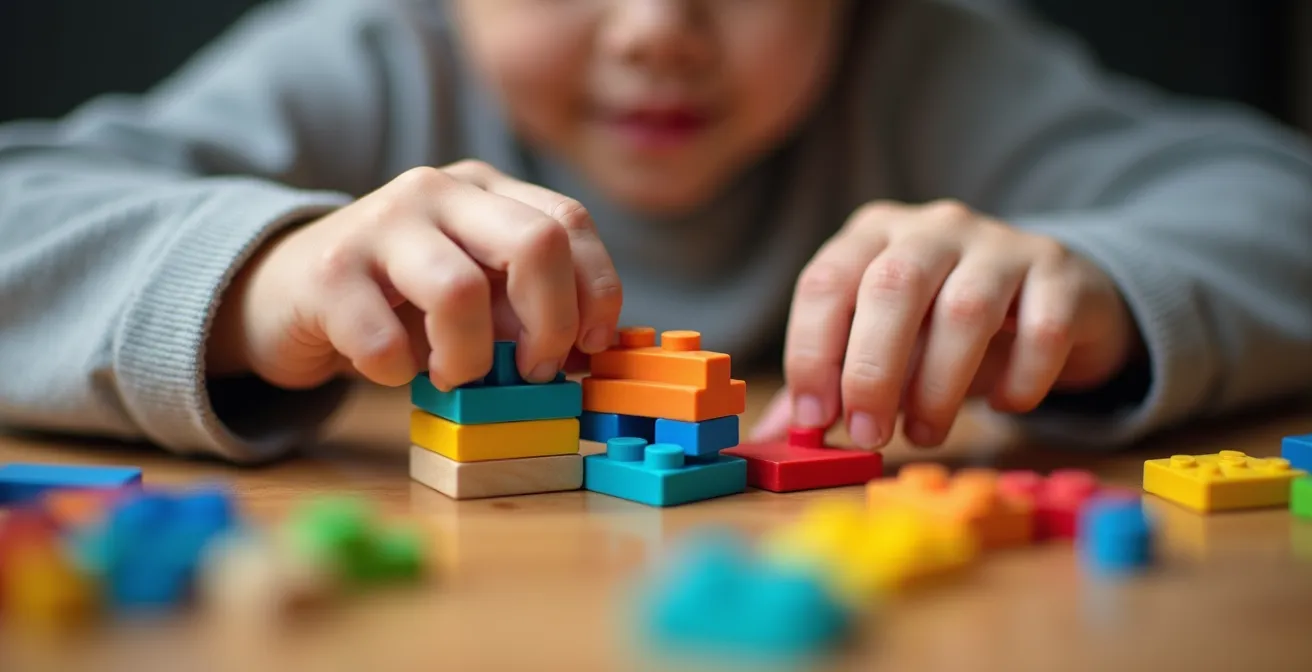 Vater beobachtet geduldig, während Tochter konzentriert ein technisches Problem löst